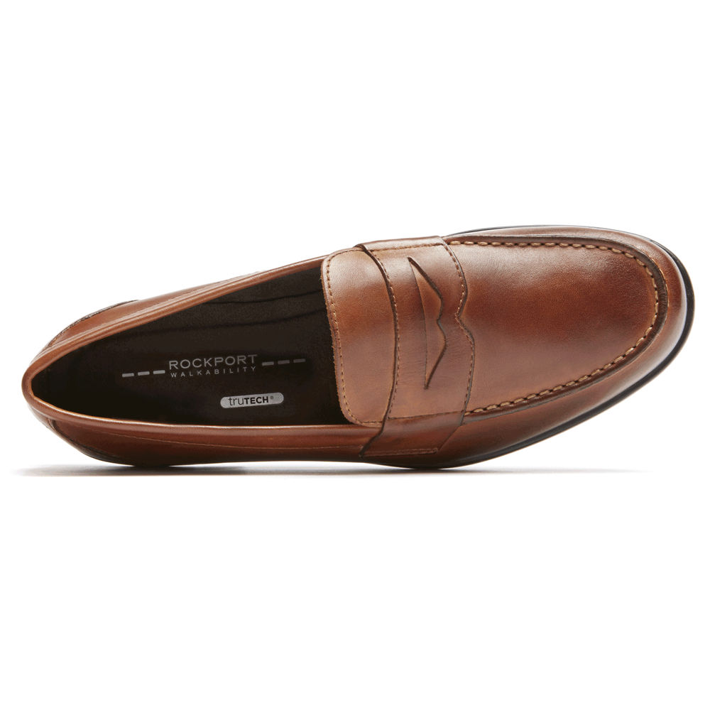 Mocassins Rockport Homem Marrom - Classic Penny - 54296WGFN